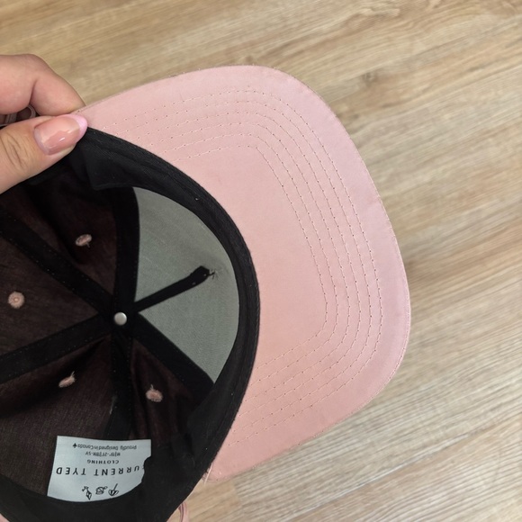 Current Tyed Classic Waterproof Snapback Hat in Blush - Picture 5 of 7
